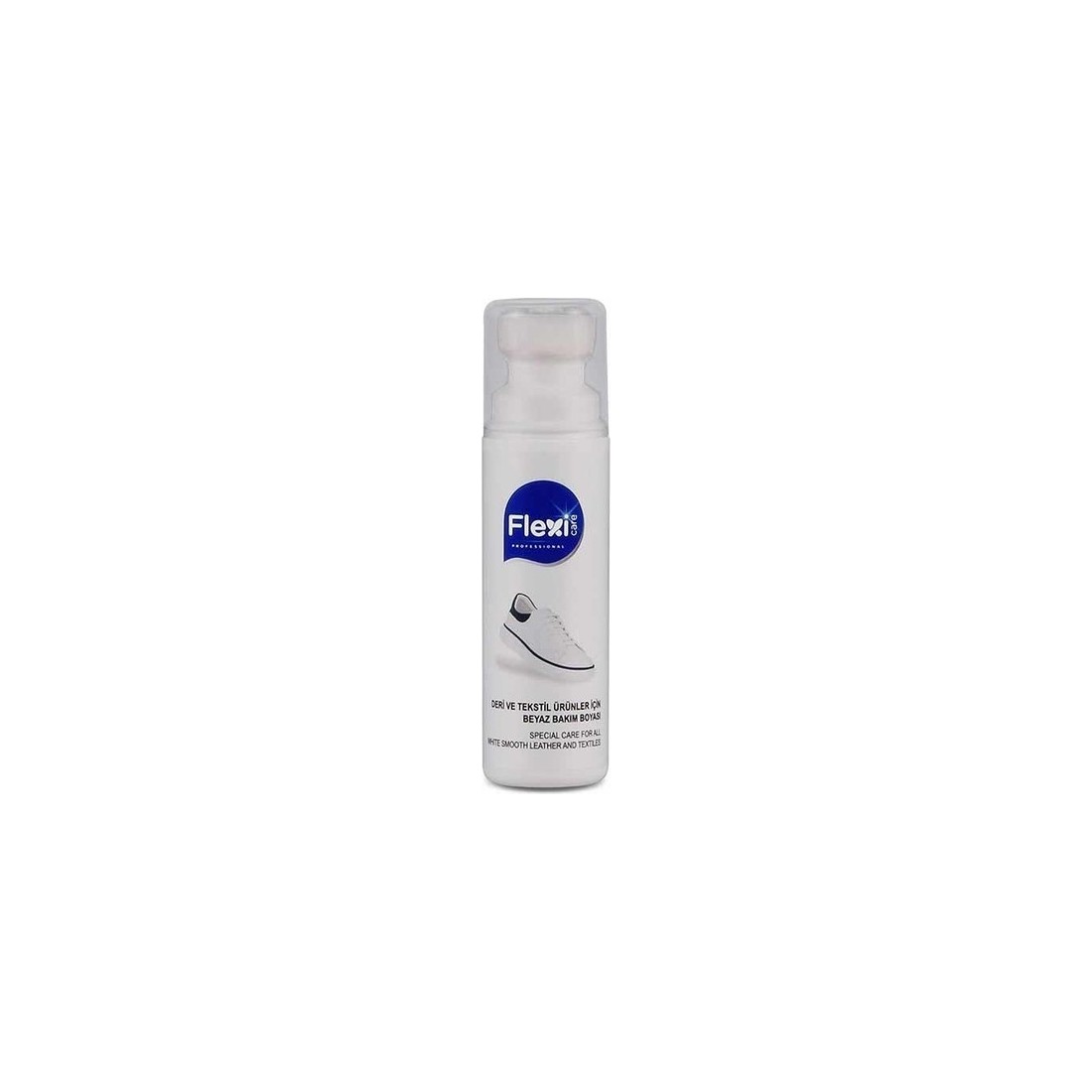 Flexi Care Beyaz Ayakkabı Boyası Spor Deri ve Kumaş Ayakkabı Yenileyici 75 Ml