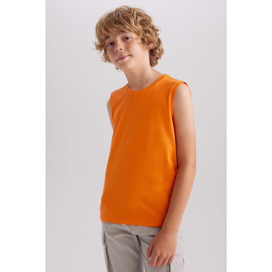 DeFacto Bisiklet Yaka Basic Atlet Erkek Çocuk B0669A8NS