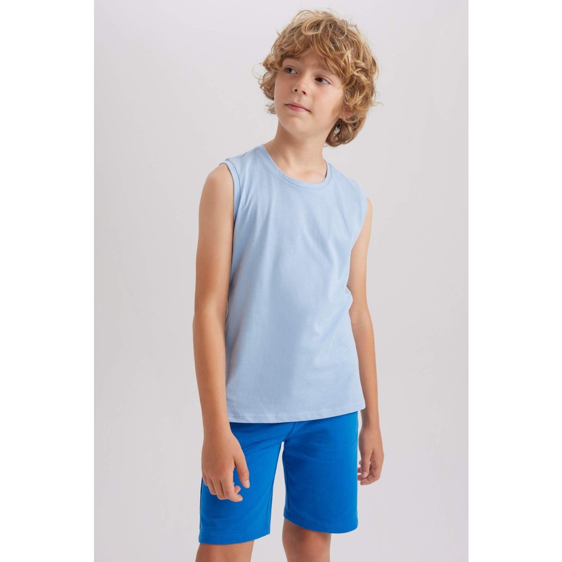 DeFacto Bisiklet Yaka Basic Atlet Erkek Çocuk B0669A8NS