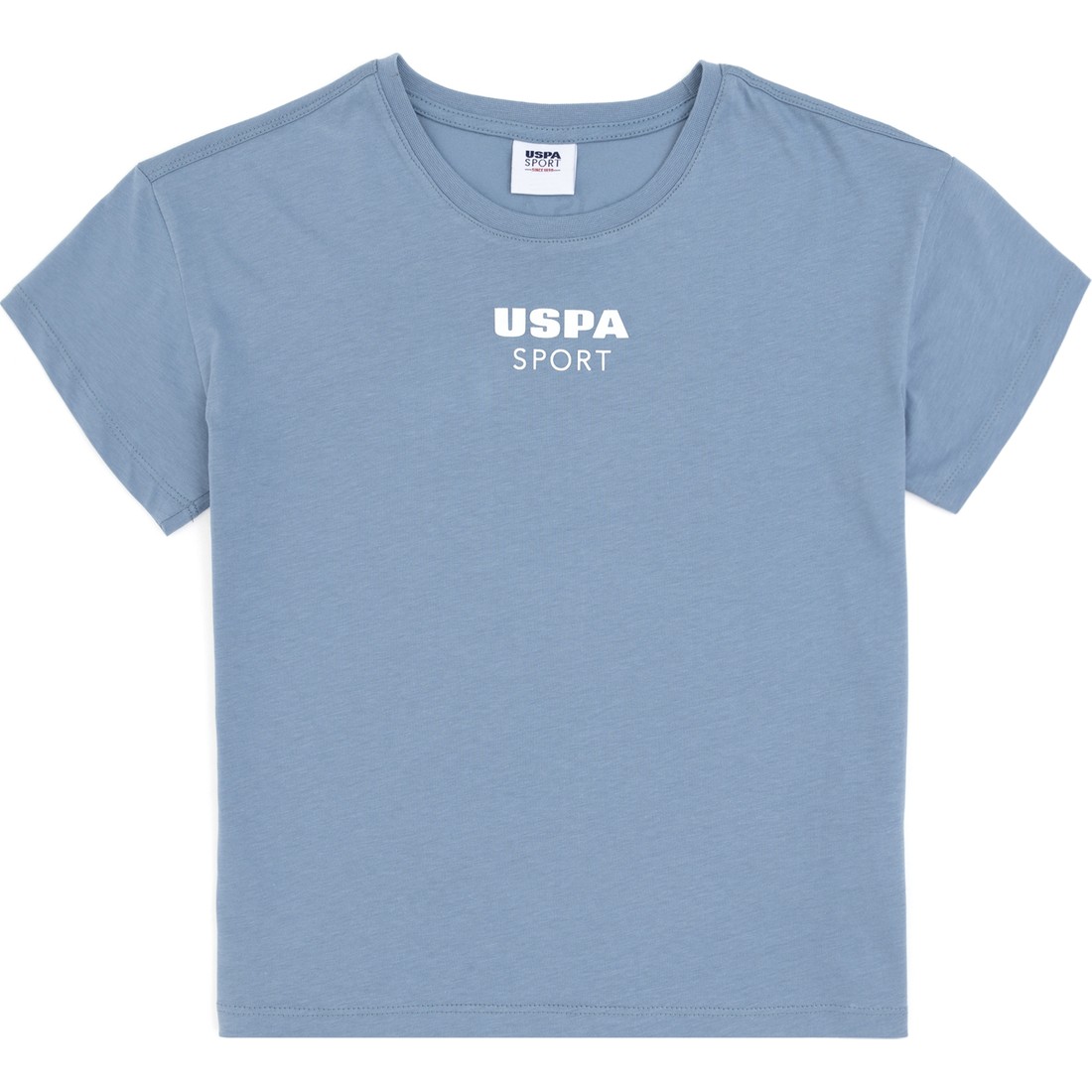 U.S. Polo Assn. Erkek Çocuk İndigo Bisiklet Yaka Tişört 50281808-VR028